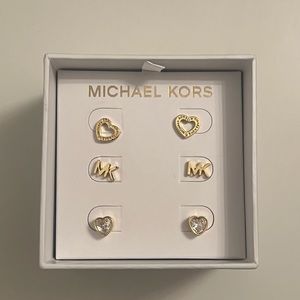 Gold Micheal Kors Earrings 💛